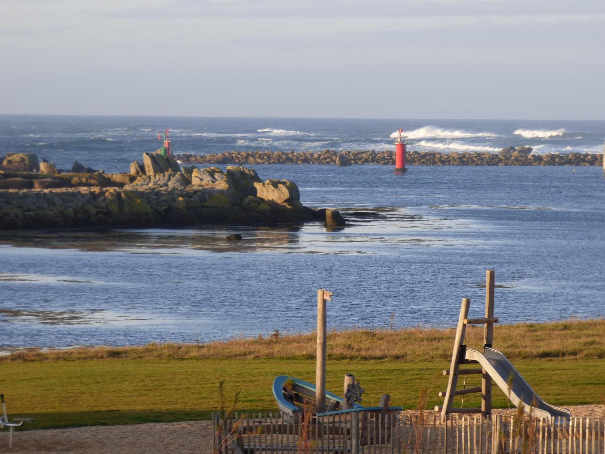 Appart-Studios Vue Mer Panoramique St Guenole Cote Mer Penmarcʼh Exterior foto